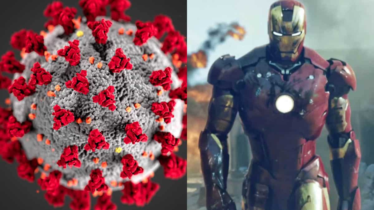 Corona Virus vs IRON MAN