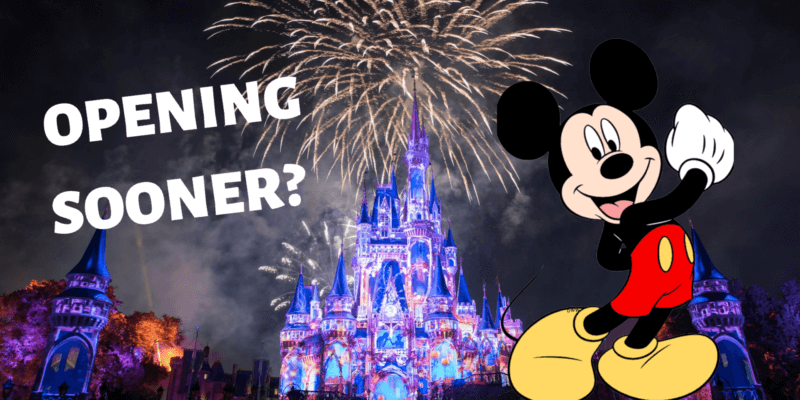 WDW Opening sooner?