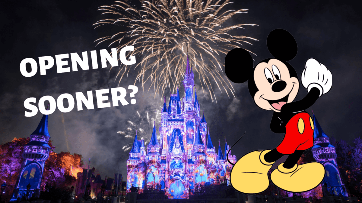 WDW Opening sooner?