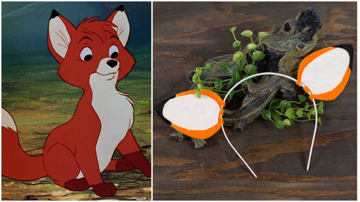 Fox and the Hound Headband craft