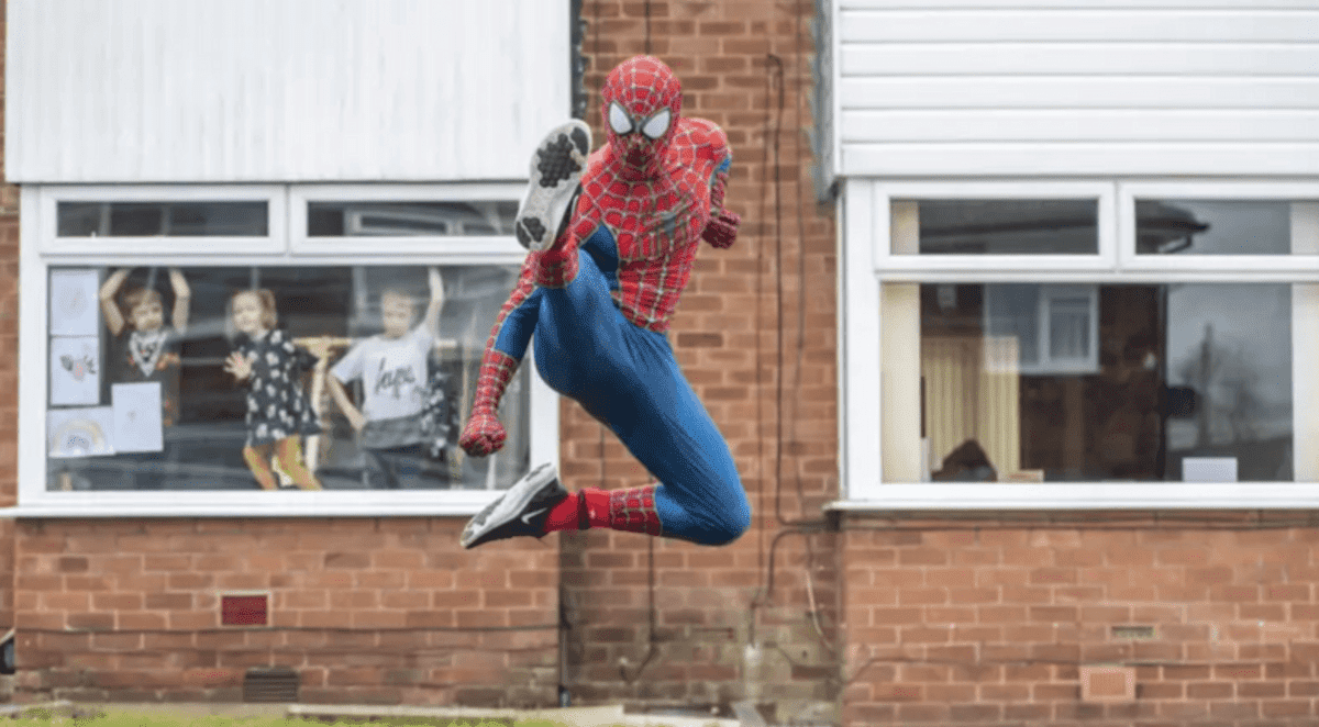 manchester spider man group