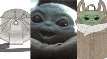 baby yoda bag