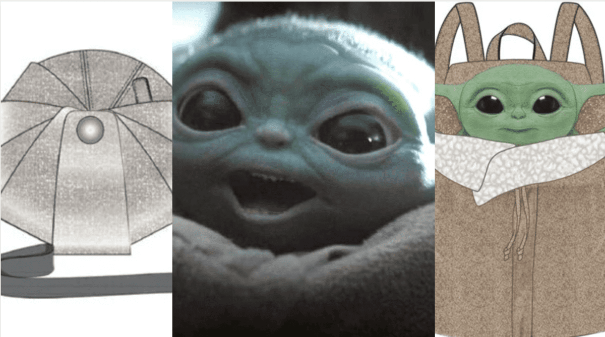 baby yoda bag