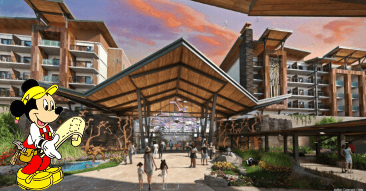 Disney World construction progress Reflections Lodge