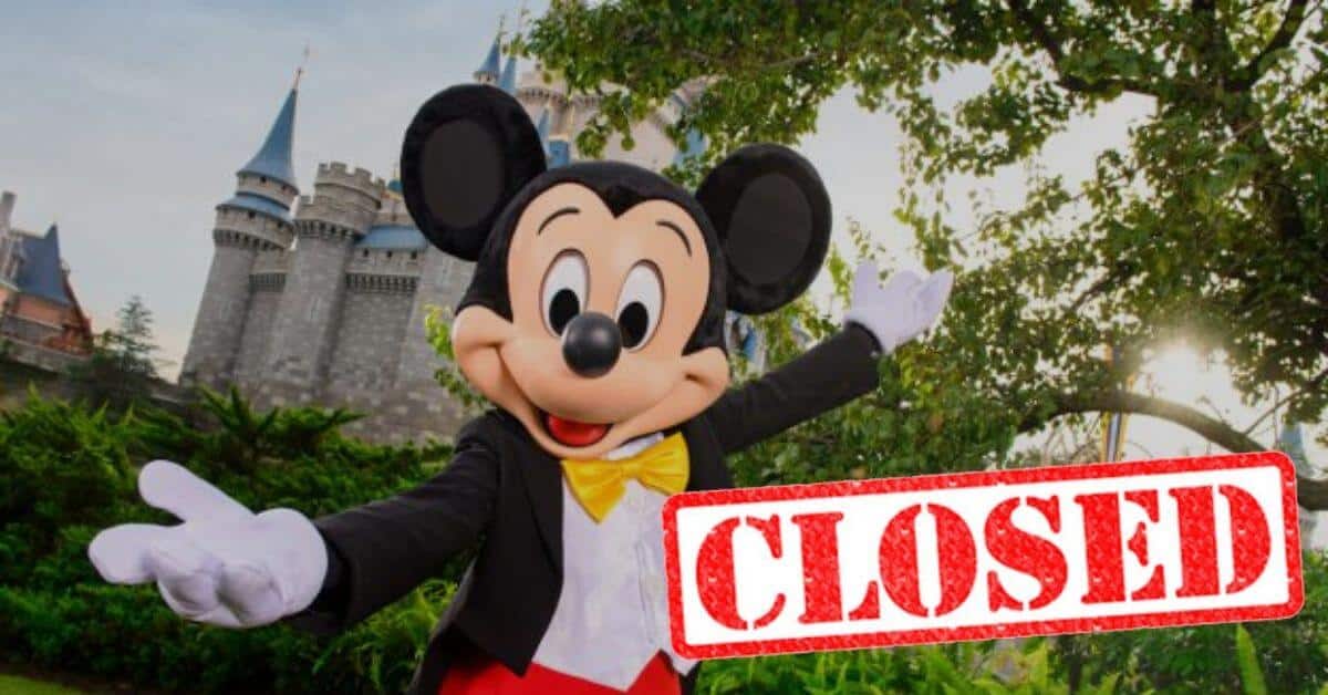 Disney World Closure