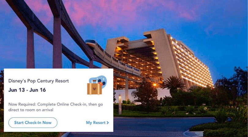 Online Resort Check-In Now Required for Walt World Vacations