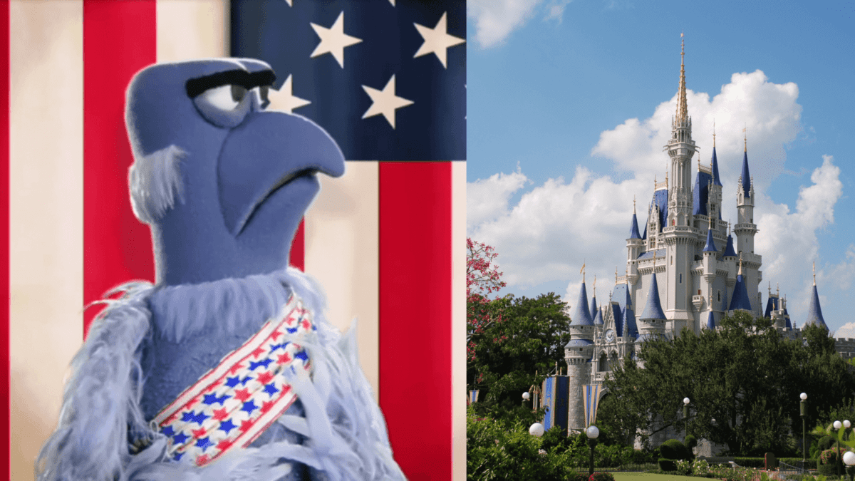 Sam Eagle and Cinderella Castle
