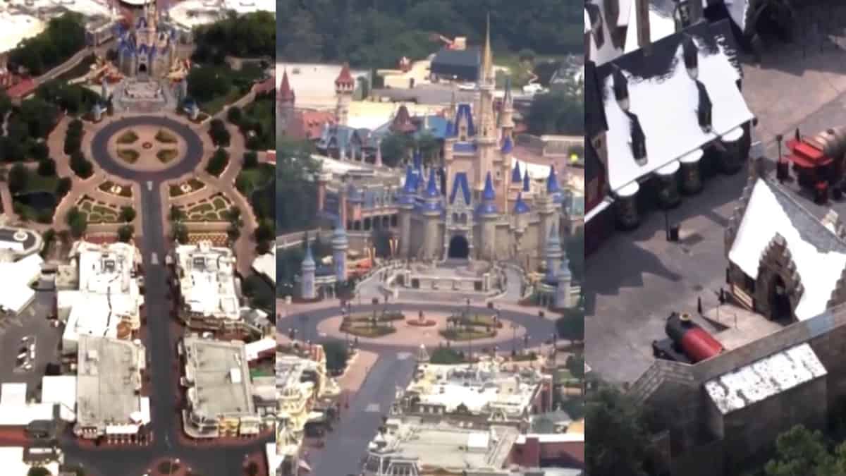 Empty Walt Disney World Universal