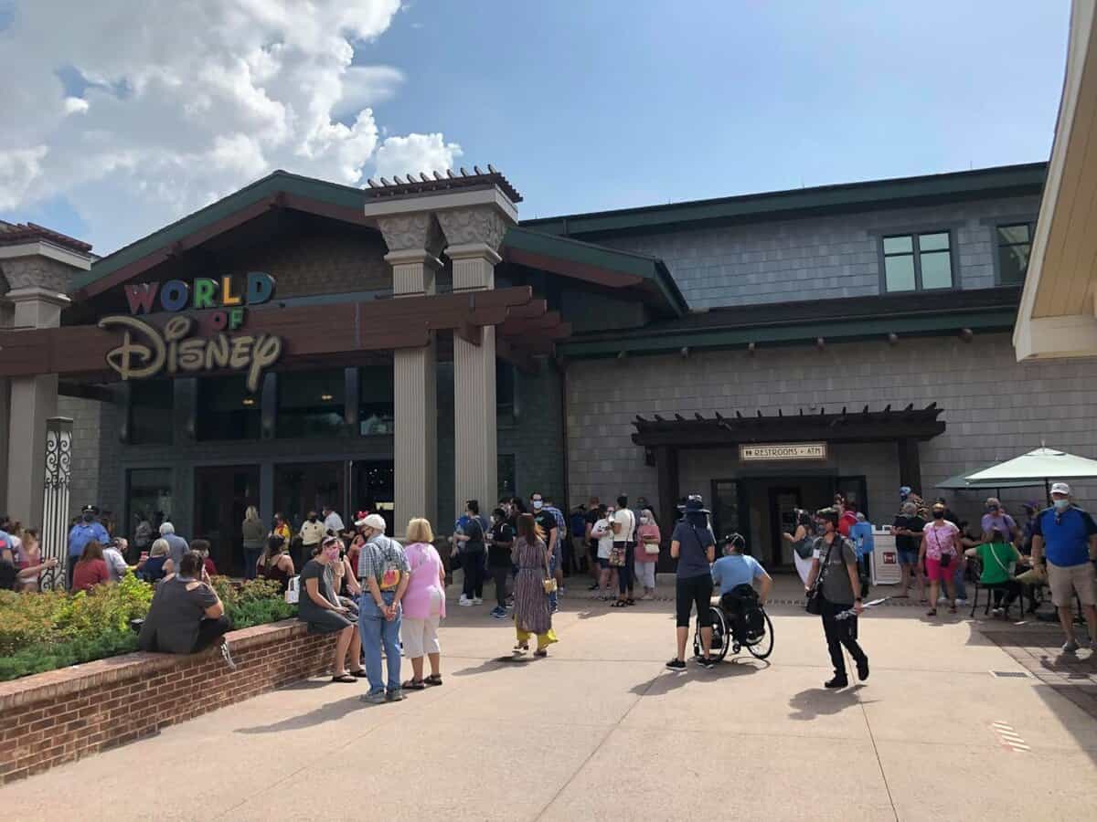 world of disney reopening