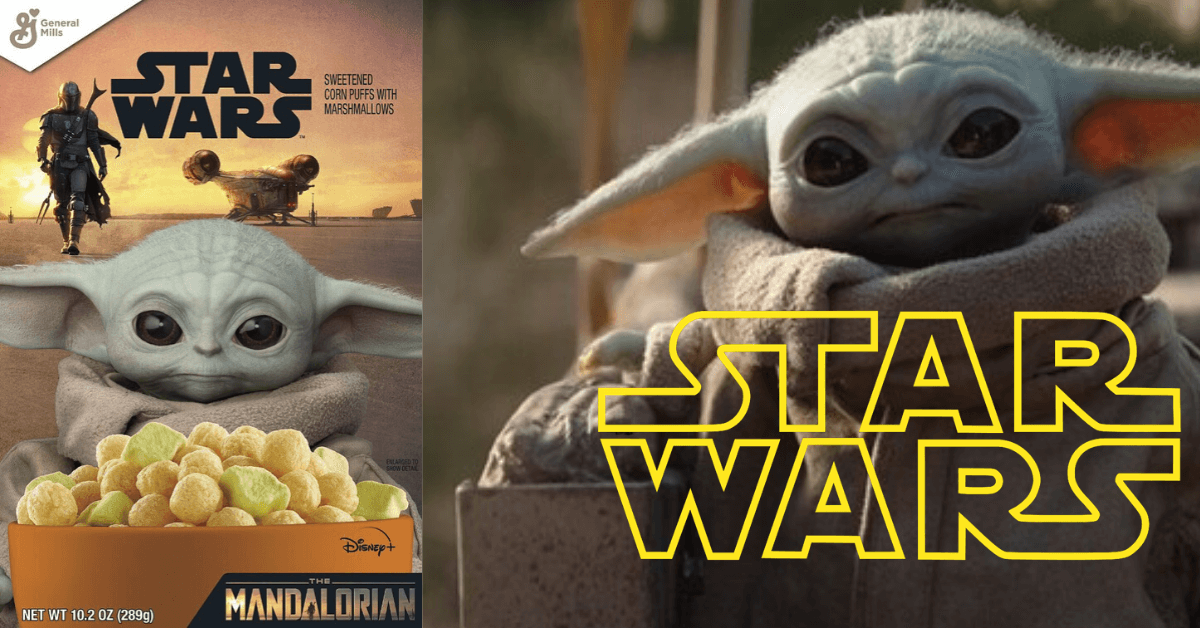 Star Wars Baby Yoda cereal