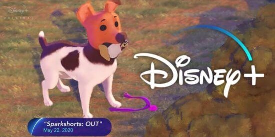 Screenshot of the dog from Pixar's Out.