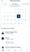 Extra Magic Hours Disney World Reopening