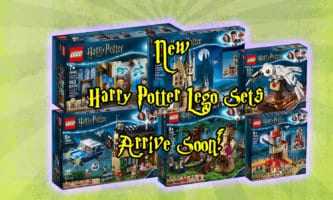 A close-up of Harry Potter Lego Sets Collections