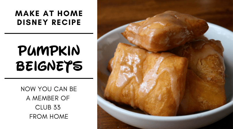 pumpkin beignets