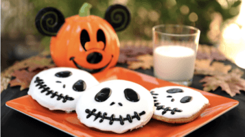 skellington cookies