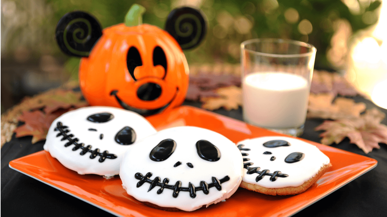 skellington cookies