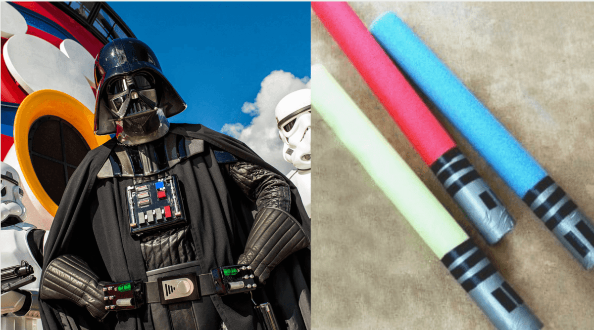 15-Minute Family Fun: Make Lightsabers Out of Pool Noodles!