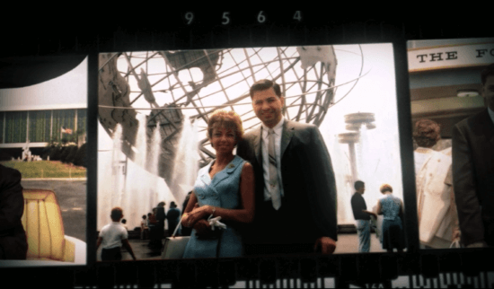Richard and Elizabeth Sherman at the World's Fair