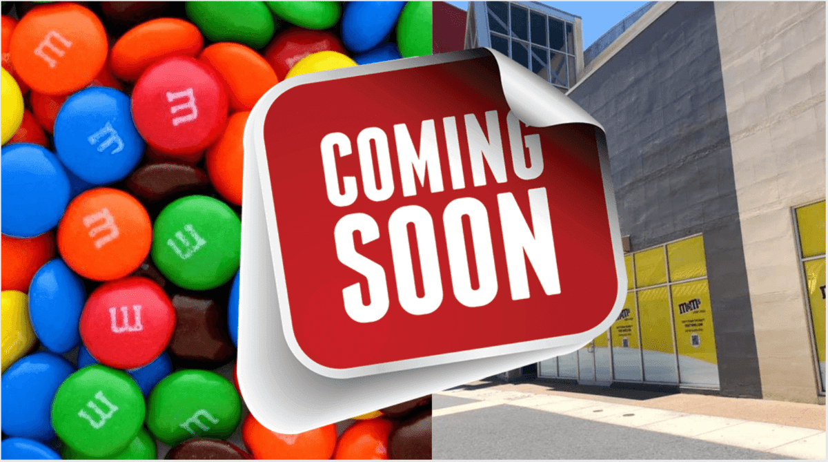 m&m's store header