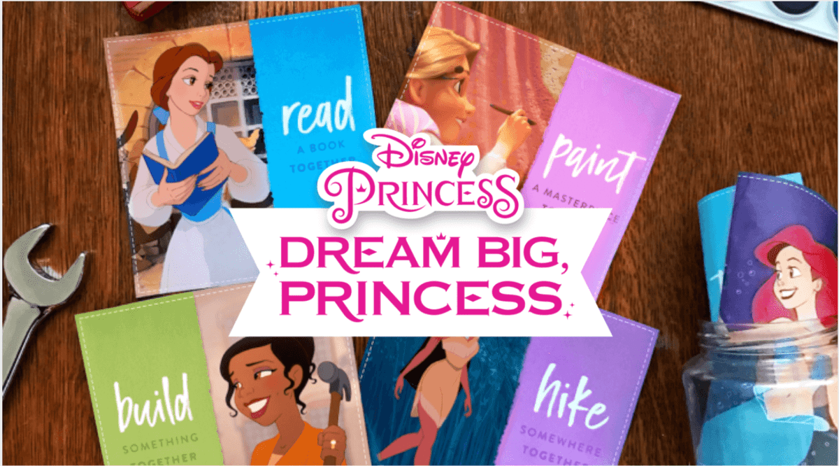 dream big princess father's day header