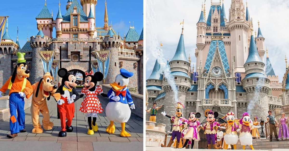 disney world disneyland