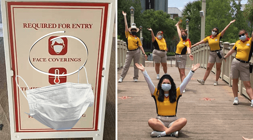 disney springs face masks
