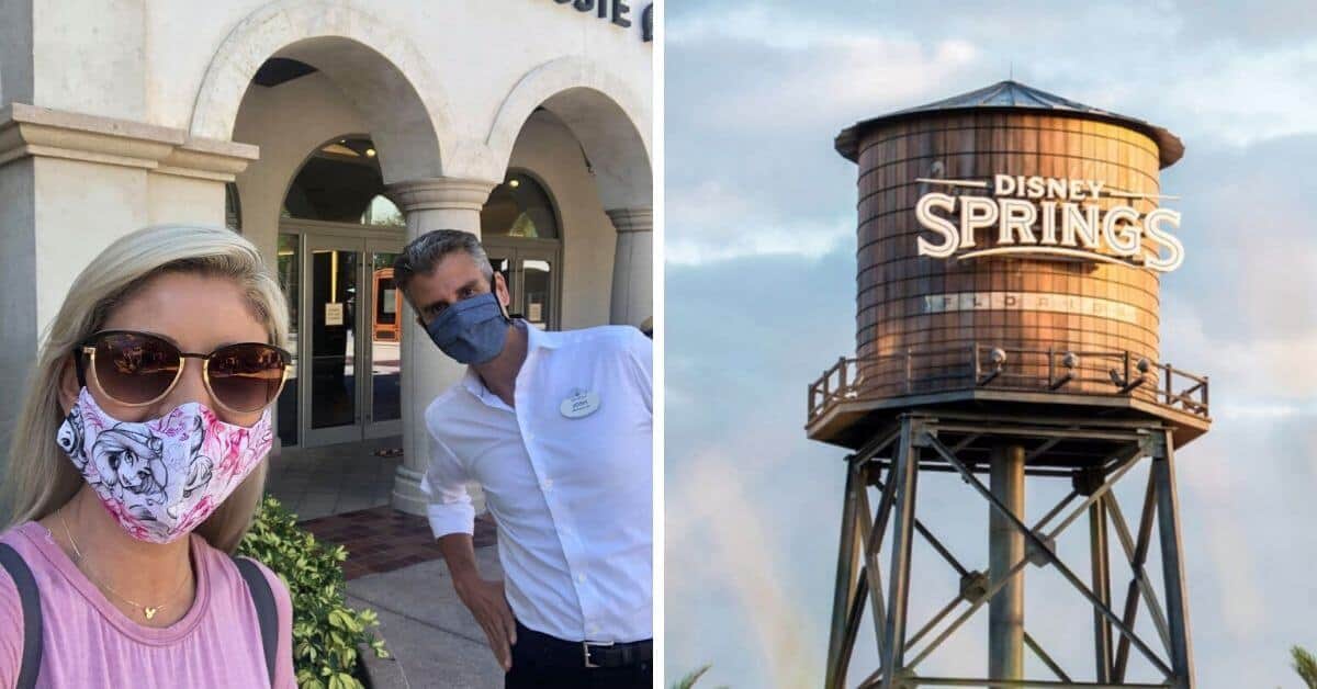 josh d'amaro at Disney Springs