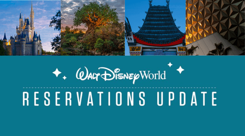 disney world reservations update