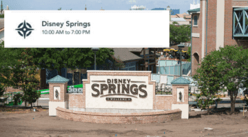 disney springs closing early