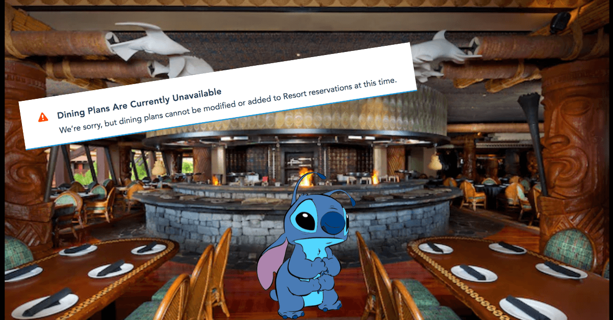 Disney Dining Plan