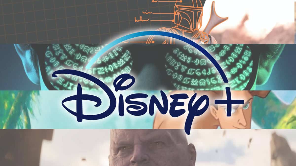 Disney + publicity for different shows