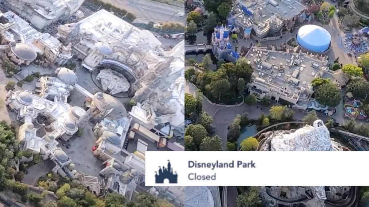 Disneyland Aerial View
