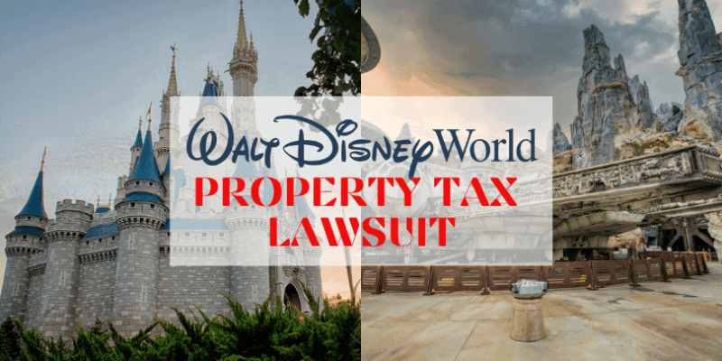 Walk Disney World Property Tax Lawsuit, Walt Disney Castle (left), Thailand Mountain (right)