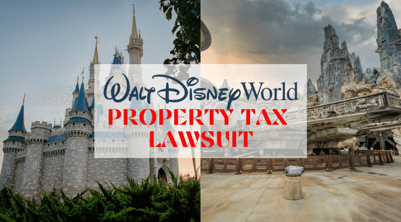 Walk Disney World Property Tax Lawsuit, Walt Disney Castle (left), Thailand Mountain (right)