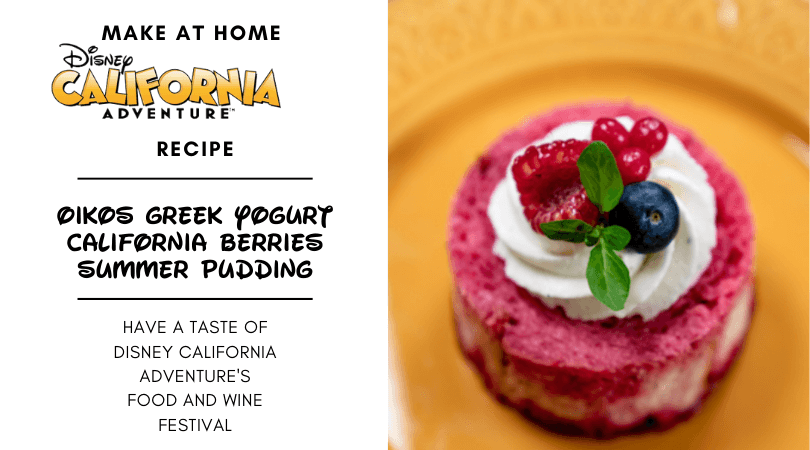 Greek Yogurt California Berries Summer Pudding