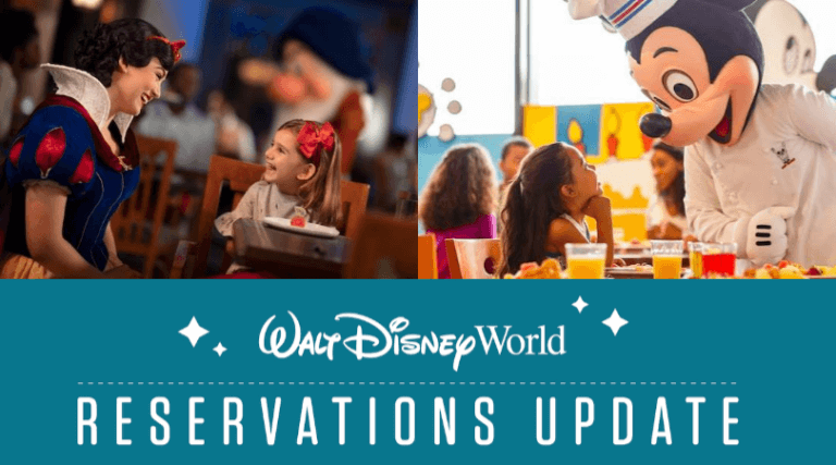 Disney World Releases New Dining Reservation Information - Inside the Magic
