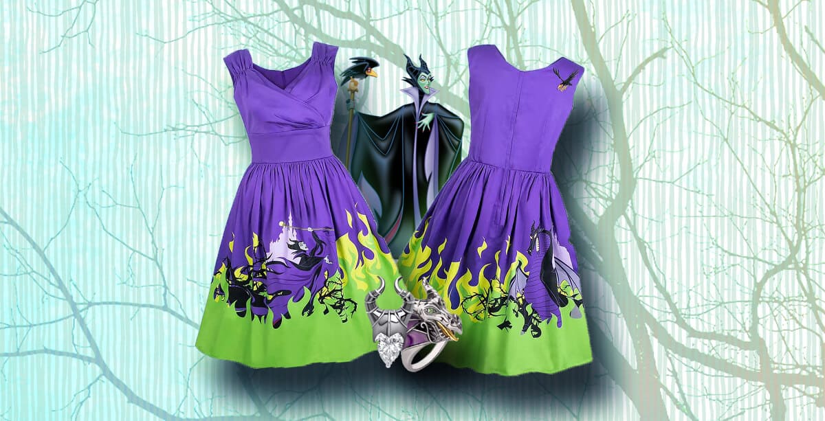 Maleficent Purple Dress