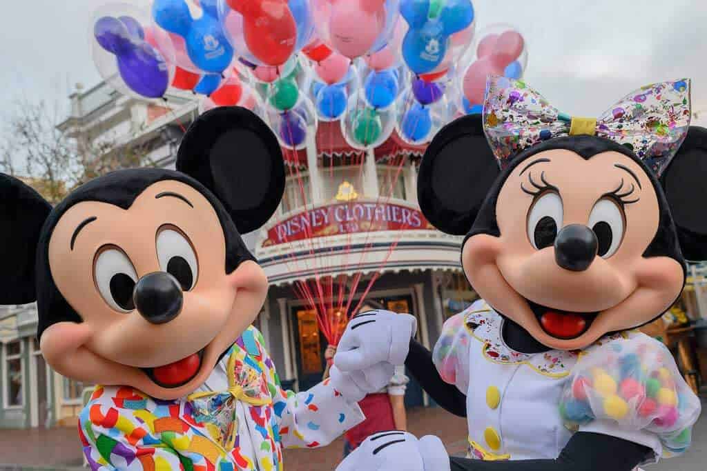 disneyland mickey and minnie