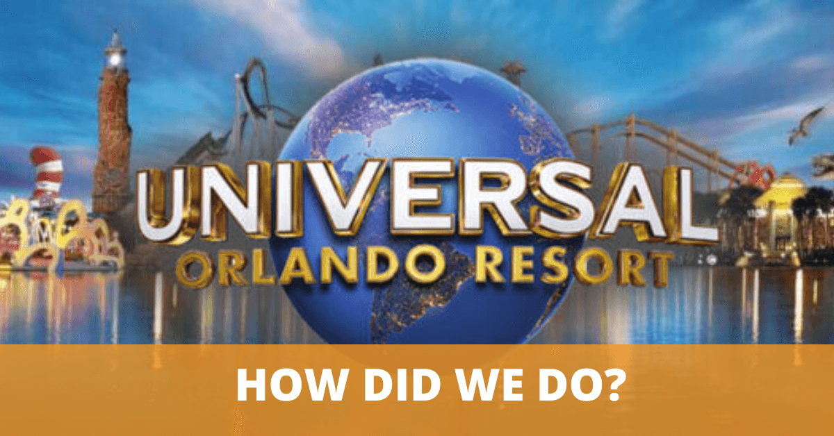 UNIVERSAL ORLANDO AP SURVEY HEADER