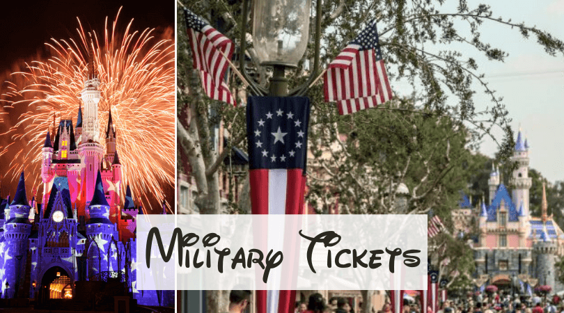 disneyland disney world military tickets