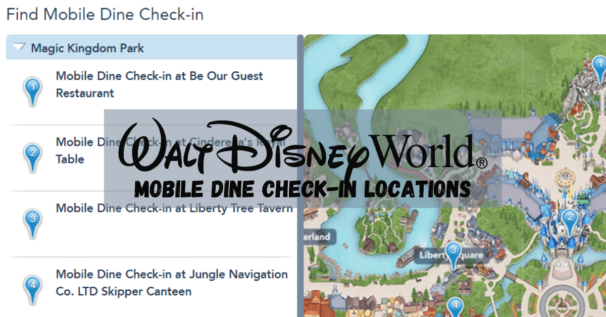 mobile dine check in