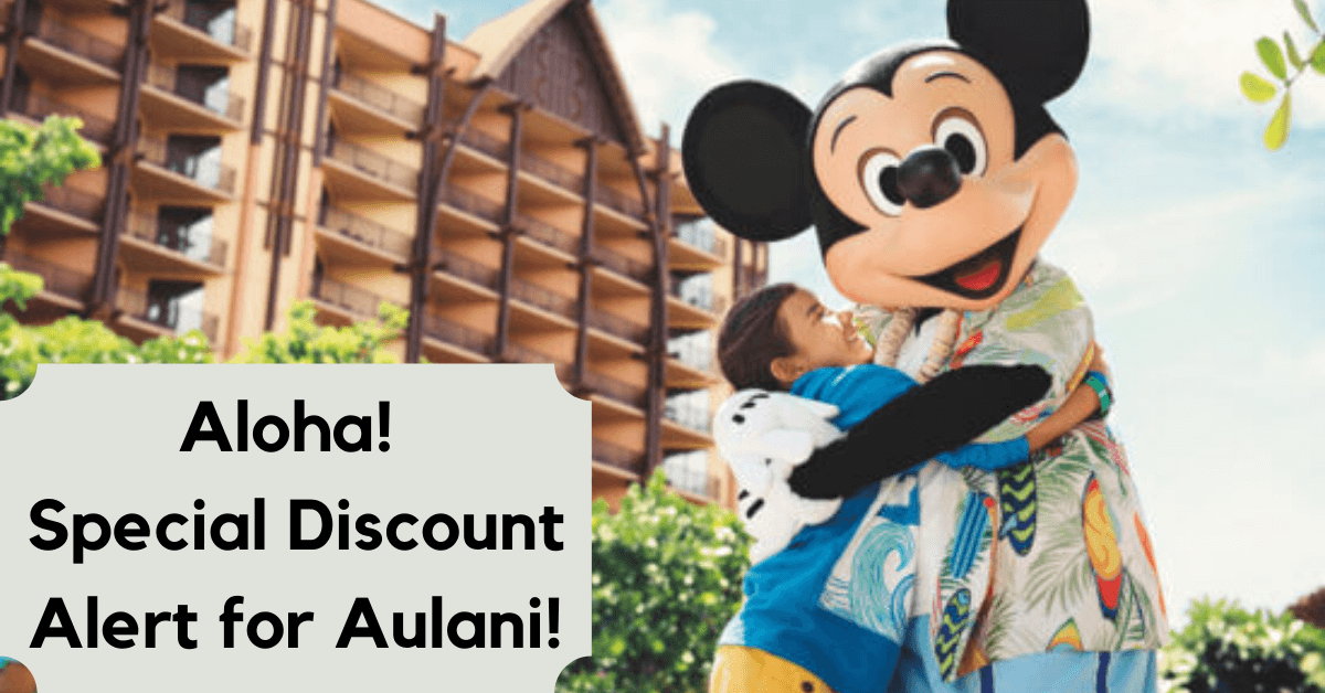 Aulani Special Discounts