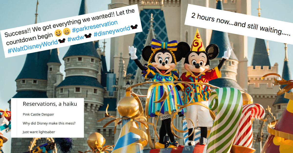 Walt Disney World Park Reservation System