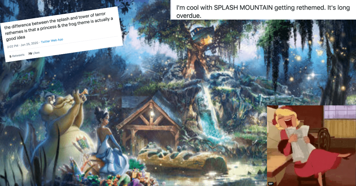Disney Fans Reactions Splash Mountain