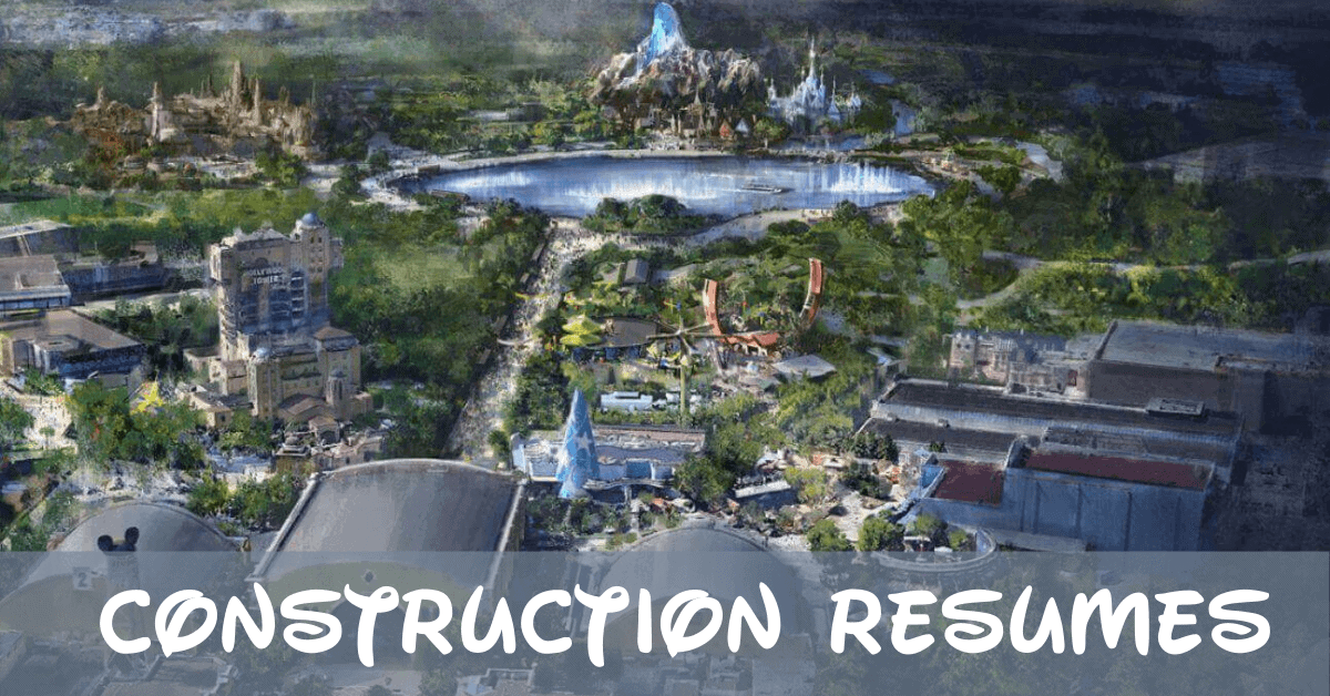 Disneyland Paris Construction
