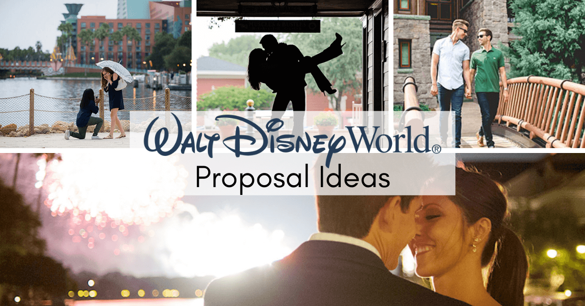 disney world proposal ideas