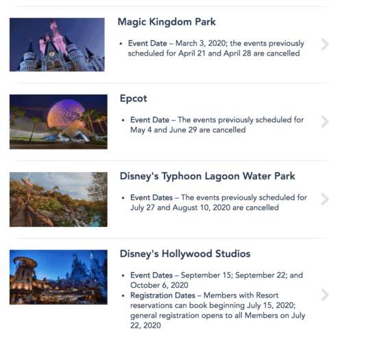 dvc moonlight magic cancelled events