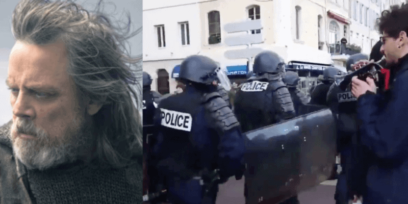 Mark Hamill Black Lives Matter protest video