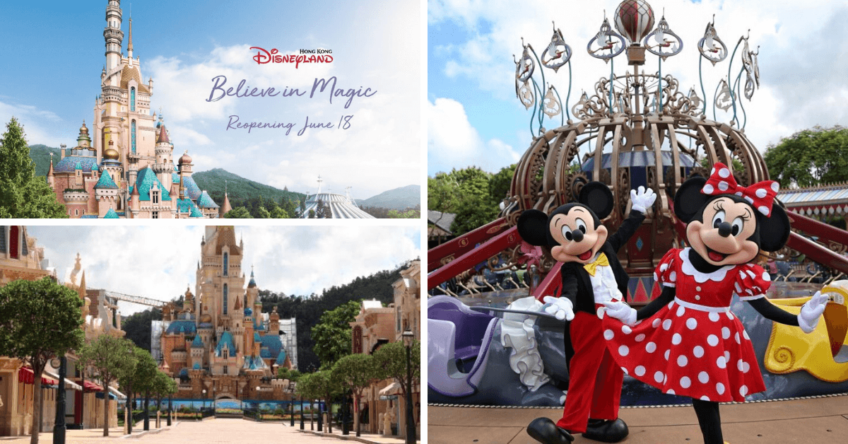 hong kong disneyland reopening