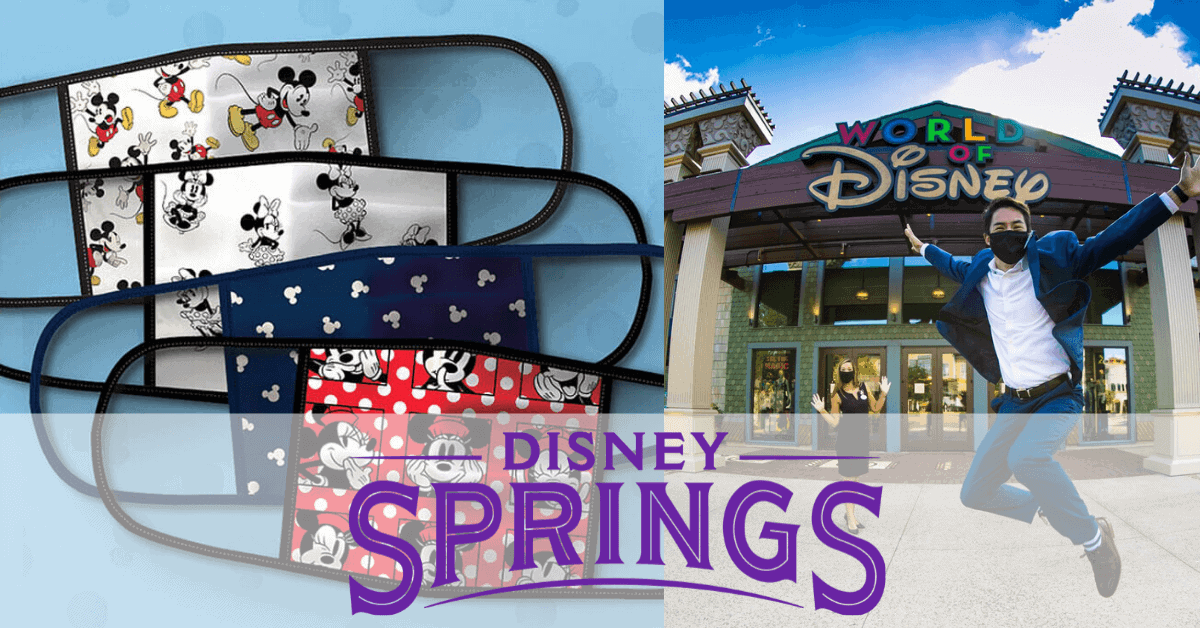 Disney Springs face masks